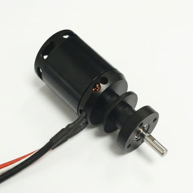 Compact BLDC motor module with industrial housing