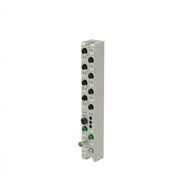 Industrial communication module for sensor and diagnostic channels