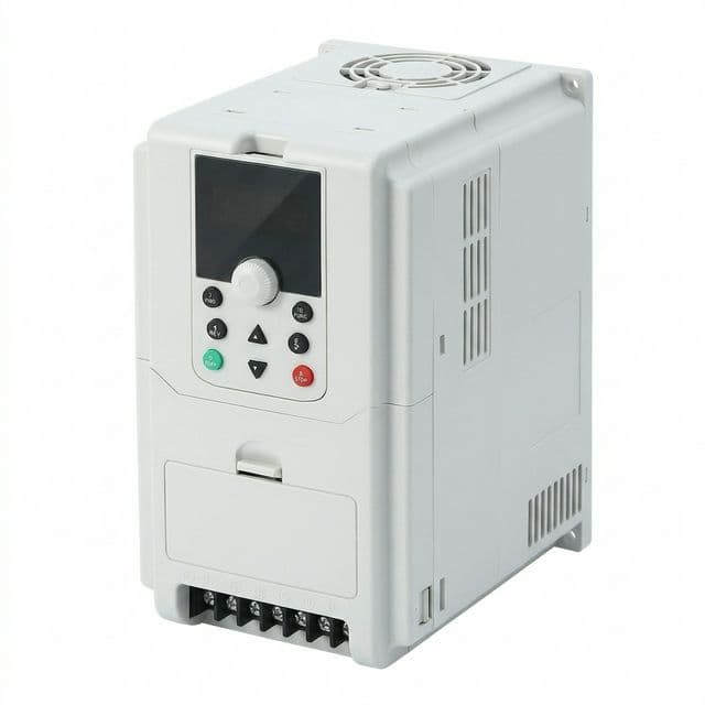 Compact VFD inverter with display panel