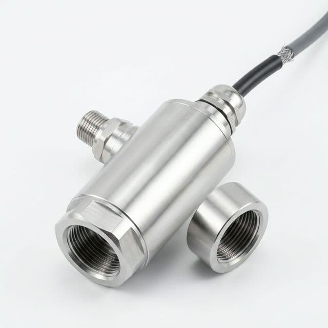 High-precision vibration sensor assembly