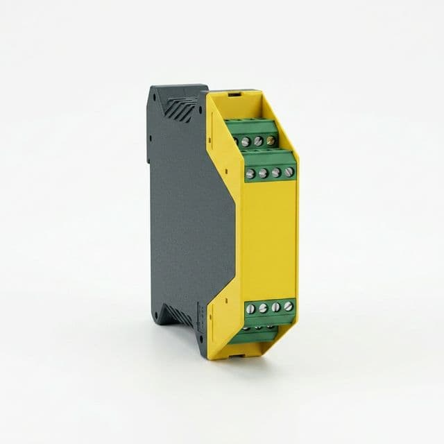 Industrial safety controller module