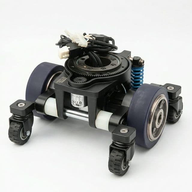 Integrated AMR differential drive assembly for OEM collaboration